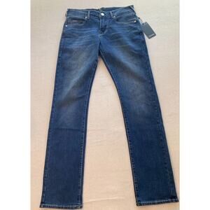 True Religion Ricky Jeans Mens Size 30 Blue Denim Relaxed Straight Pocket NWT